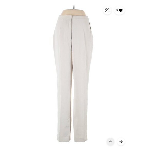 Light Cream Dress Pants Slacks Workwear Business Casual - Picture 1 of 4